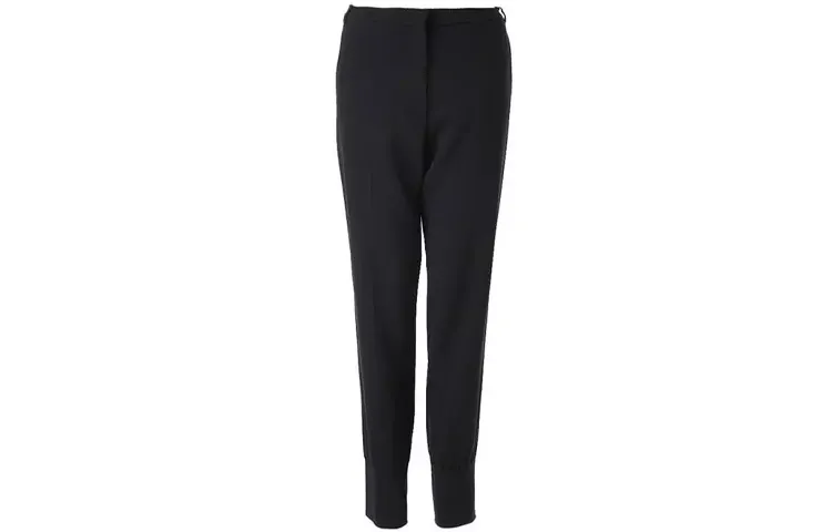 PRADA Casual Pants Women's Black Moderate Straight Fit Pants