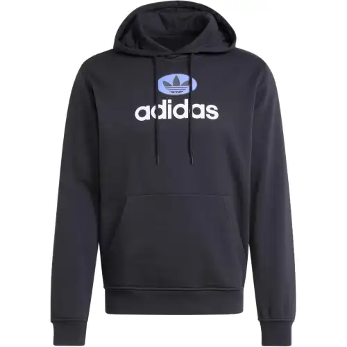 Adidas Originals Graphics Hoodie Sweatshirt Men's Black
