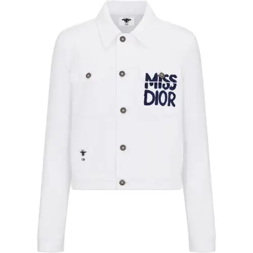 DIOR Denim Jacket Women's White