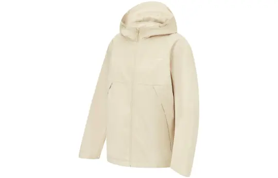 Li Ning Fitness Series Trench Coat Women's Sand Gravel Gray