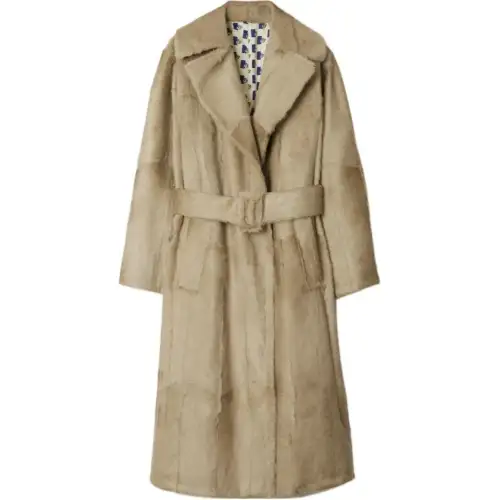 Burberry SS24 Coat Women's Beige