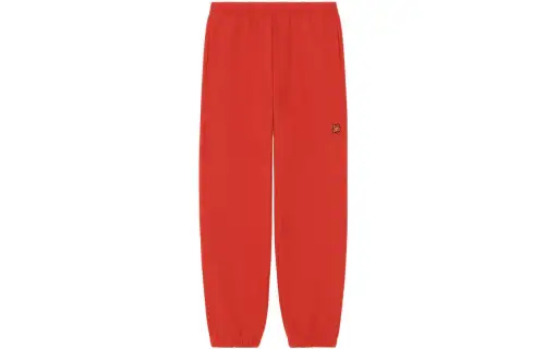 KENZO Knitted Sweatpants Women's Red Moderate