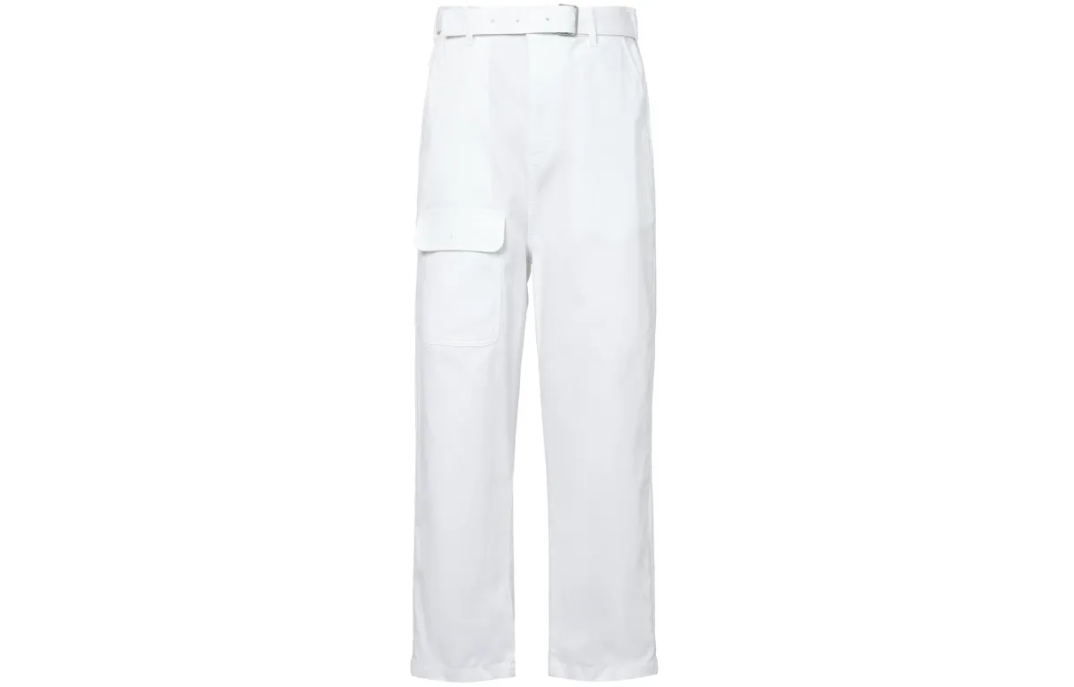 Dickies Cargo Pants Women's White Moderate Straight Fit Pants