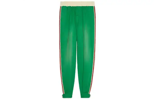GUCCI SS21 Casual Pants Women's Green