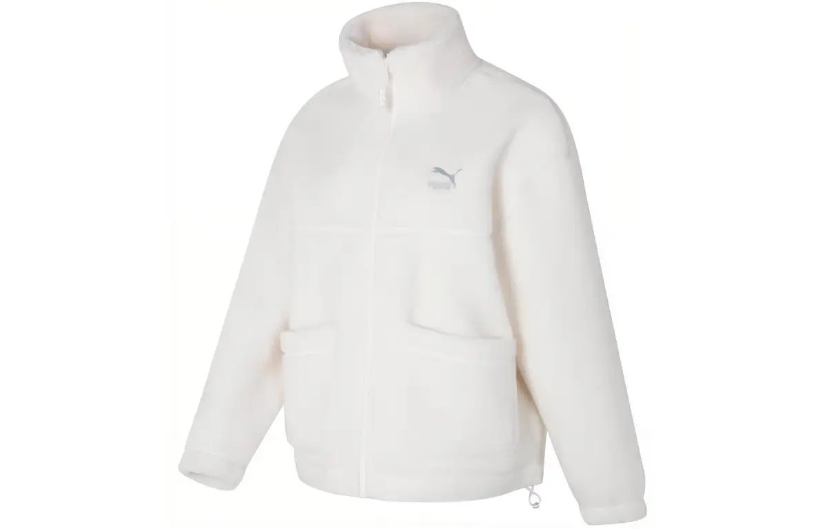PUMA Velvet feel Coat Women's White