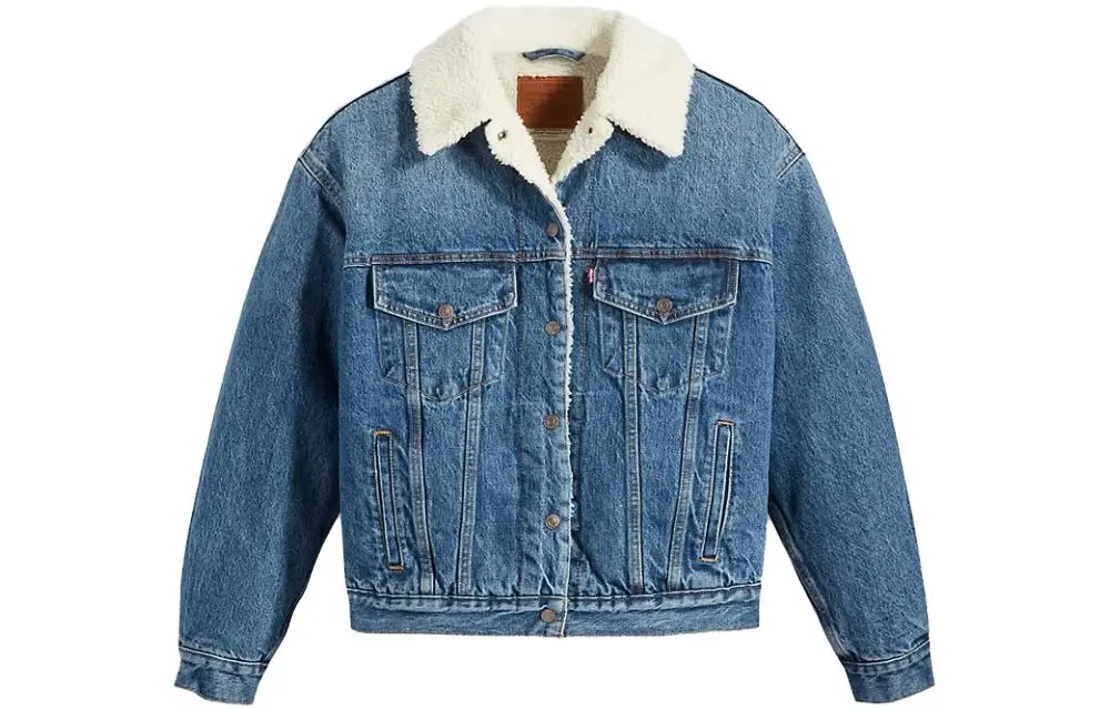 Levis Fleece-collar Denim Jacket