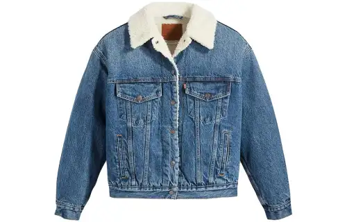 Levis Fleece-collar Denim Jacket