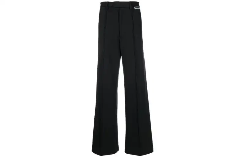 Vetements Casual Pants Women's Black Moderate Straight Fit Pants