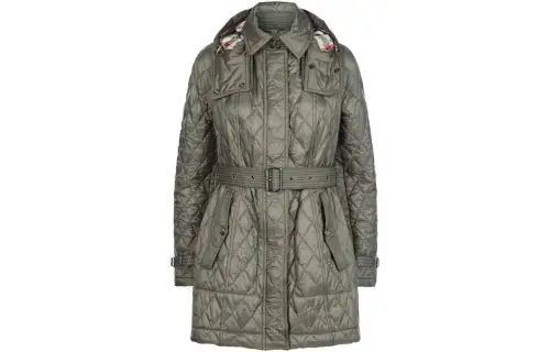 Burberry Trench Coat Women's Green