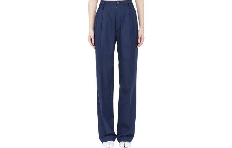Женские штаны Maison Margiela (темно-синие)