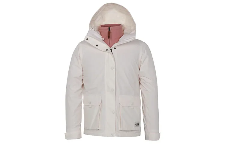 THE NORTH FACE Windbreaker Jacket Women's Ecru