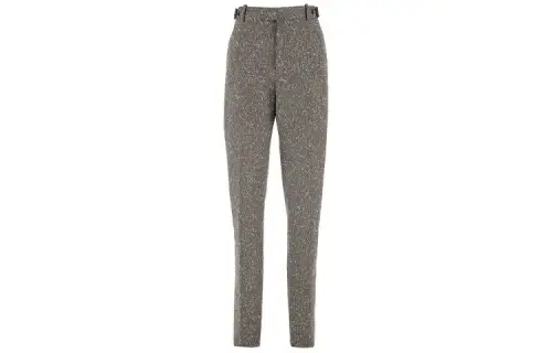 Bottega Veneta Herringbone Straight Trousers