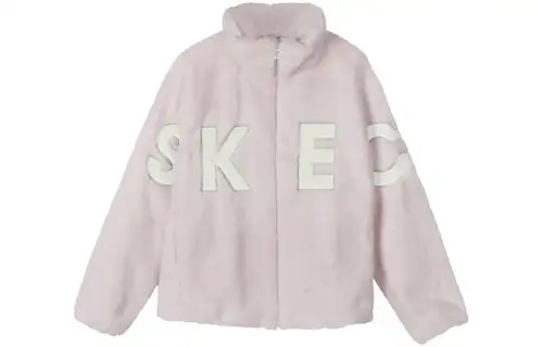 Skechers Velvet Jackets Women's Orchid Color/0200 Lapel Moderate