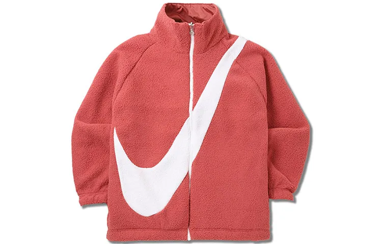 Nike Velvet Jackets Women's Stand Collar Moderate