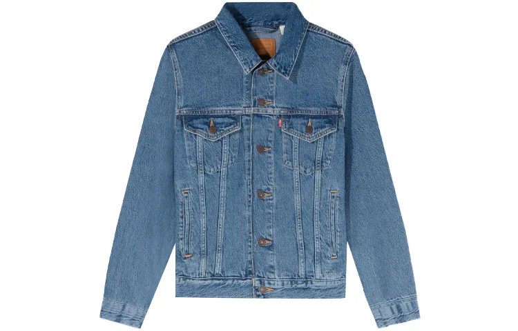 Levis Buttoned Denim Trucker Jacket