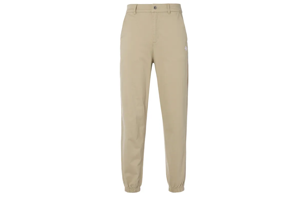 Converse Knitted Sweatpants Women's Khaki Moderate Cuffed Pants
