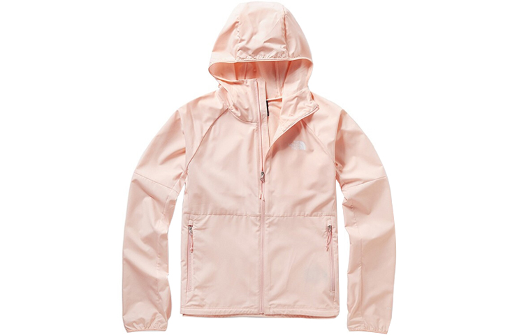 THE NORTH FACE Sun Protection Clothing Women's Pink Hooded Thin Straight Fit