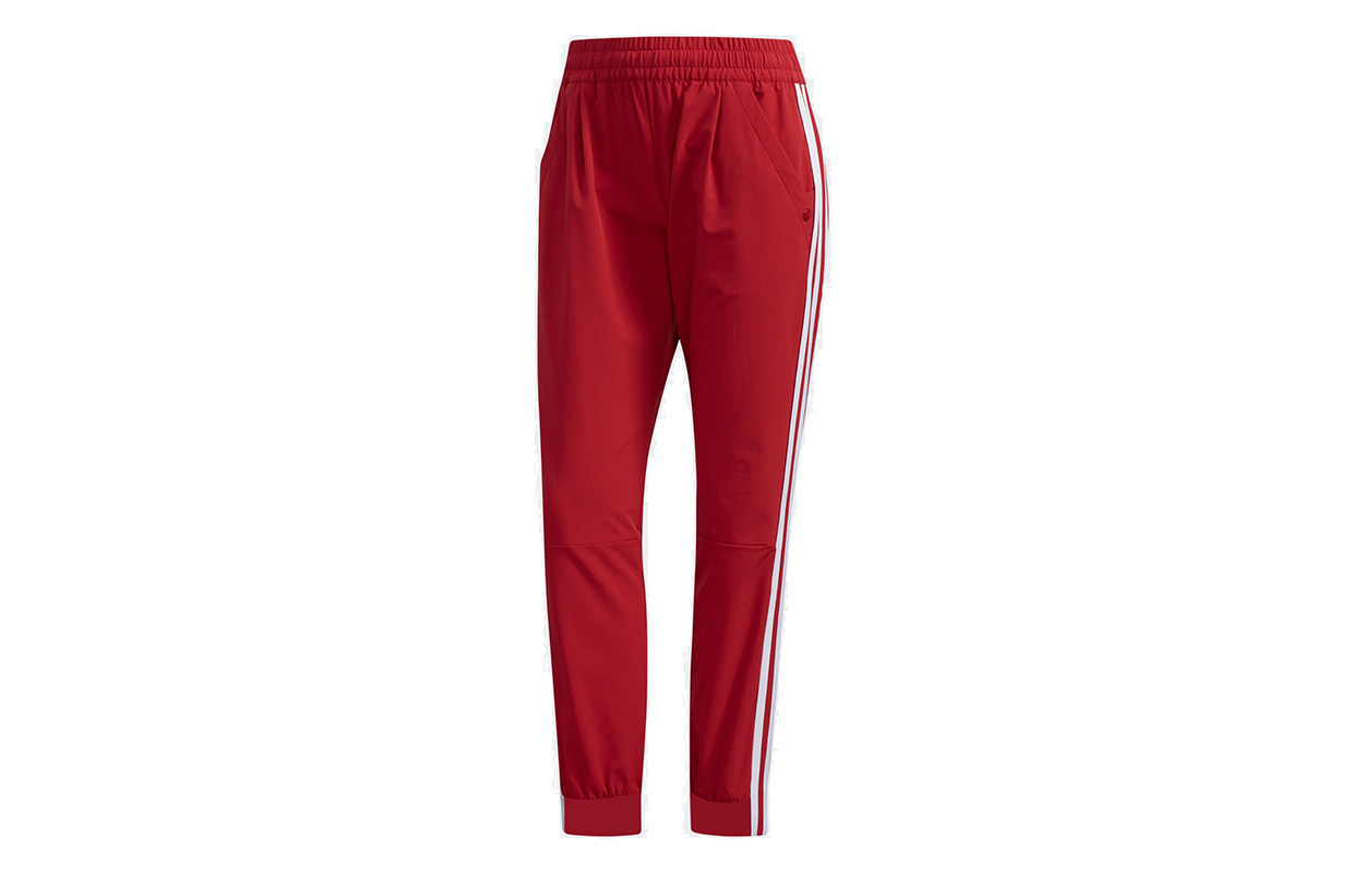 Женские штаны adidas Бордовые (бордовые)