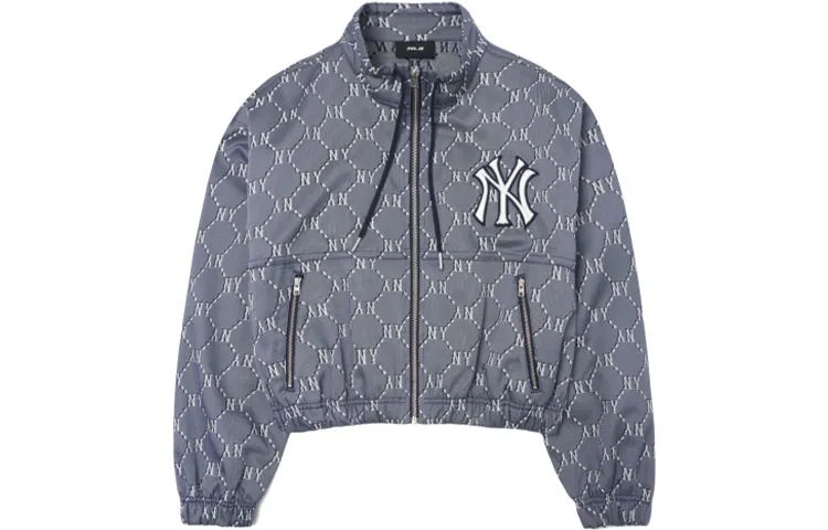 MLB MONOGRAMNEW YORK YANKEES Cropped Coat Women's Blue
