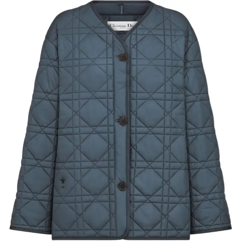 DIOR Coats Women's Blue Moderate