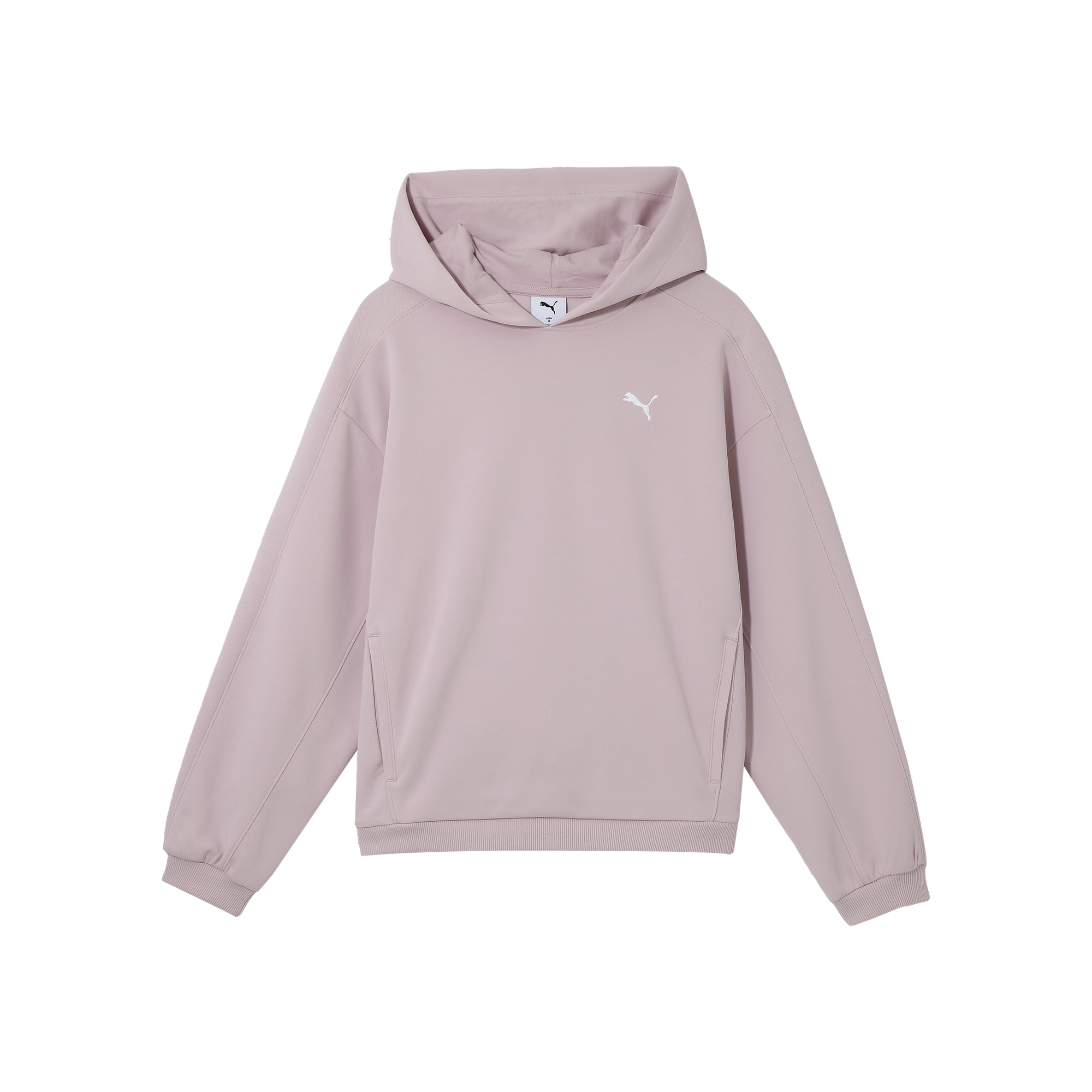 Женское худи PUMA T7COLLECTIVE FEMME (розово-красное)