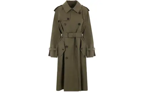 PRADA SS24 Trench Coat Women's Green