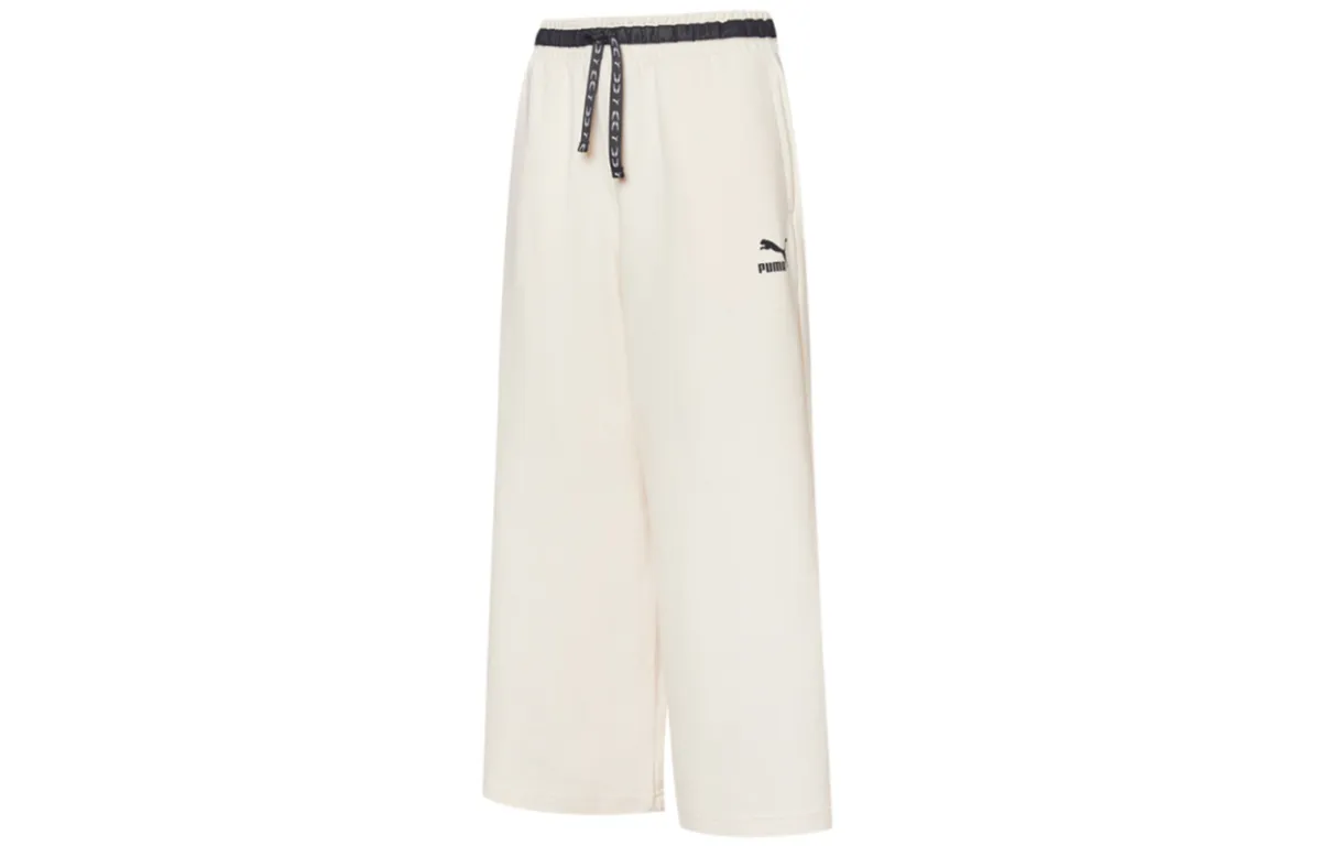 PUMA Knitted Sweatpants Women's Ecru