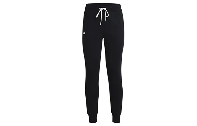 Under Armour Cuffed Pants Moderate Sweatpants Women's Black