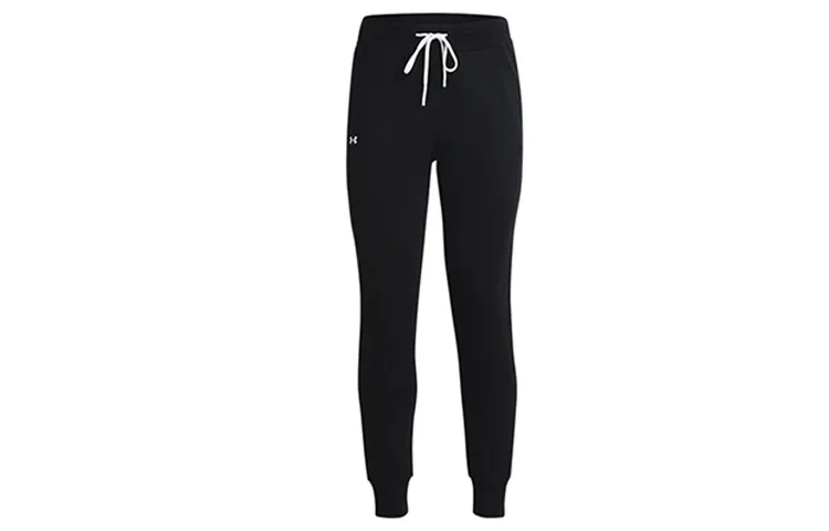 Under Armour Cuffed Pants Moderate Sweatpants Women's Black