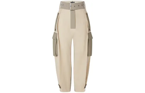 LOUIS VUITTON Casual Pants Women's Khaki