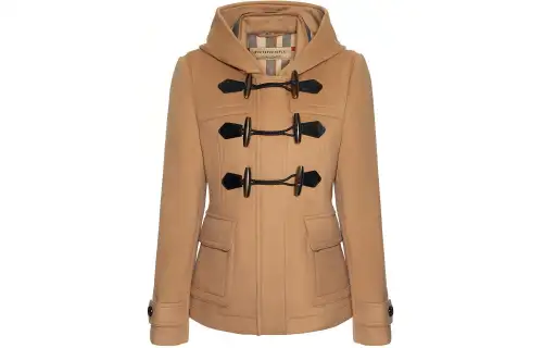Burberry Cropped Coat Women's Khaki