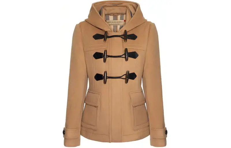 Burberry Cropped Coat Women's Khaki