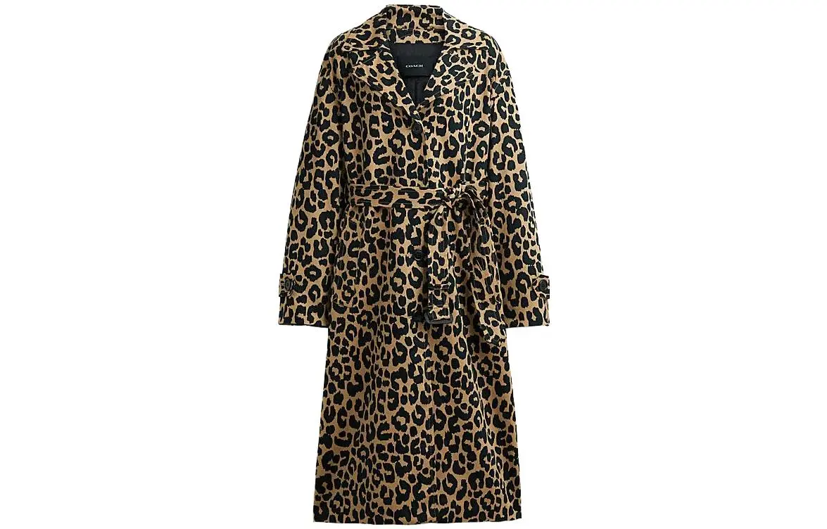 COACH FW23 Trench Coat Women's Umber