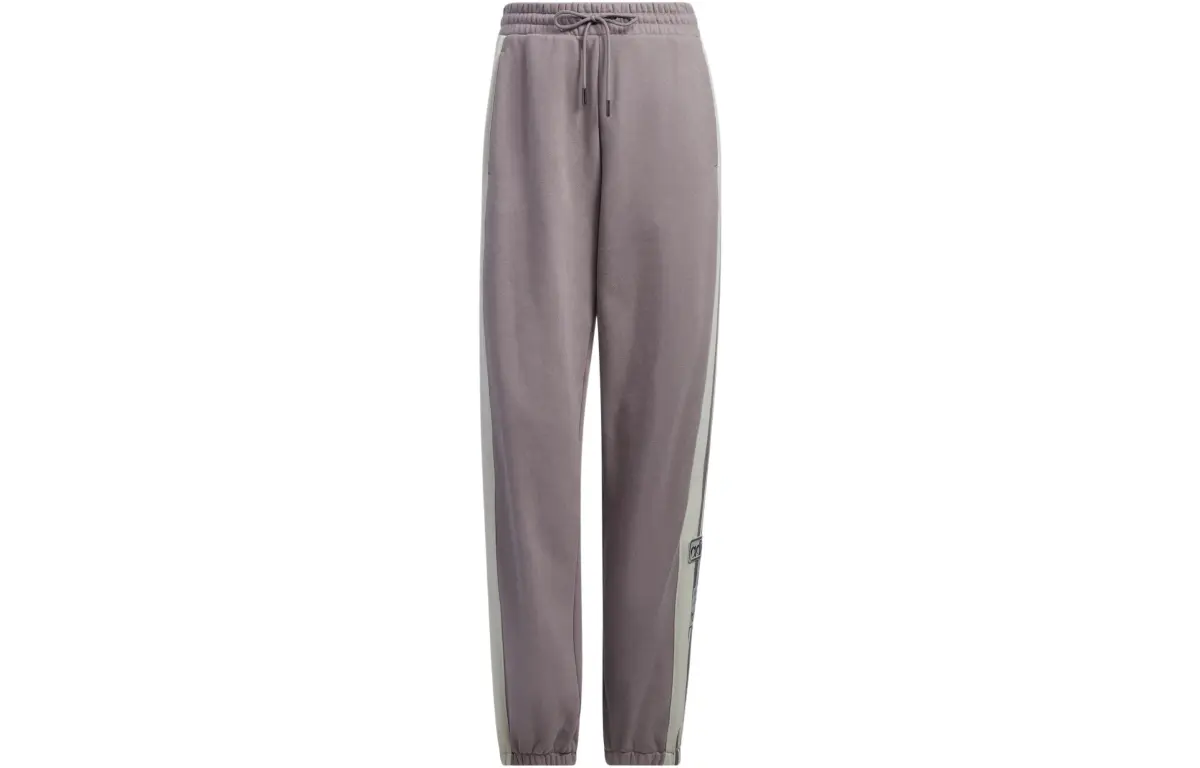 Adidas Originals Knitted Sweatpants Women's Gray Brown Tan