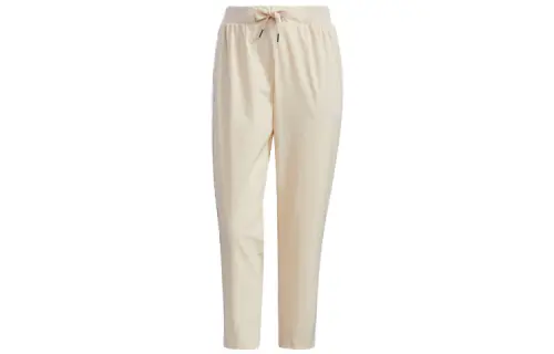 Adidas Originals Knitted Sweatpants Women's Beige Yellow