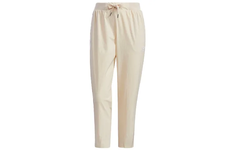 Adidas Originals Knitted Sweatpants Women's Beige Yellow