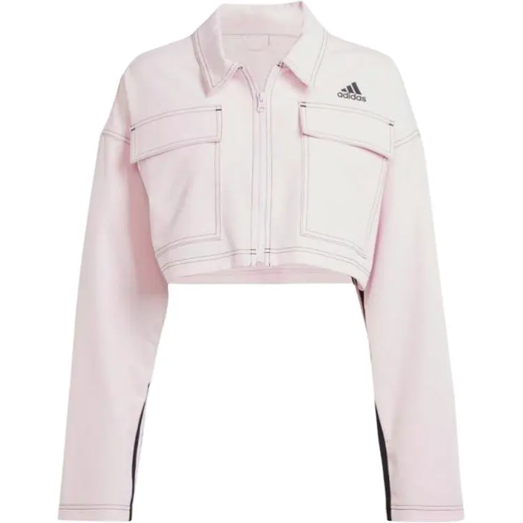 Adidas Denim Jacket Women's Pink