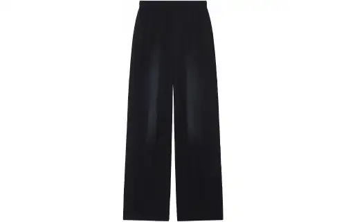 Balenciaga Knitted Sweatpants Regular Fit Women's Black