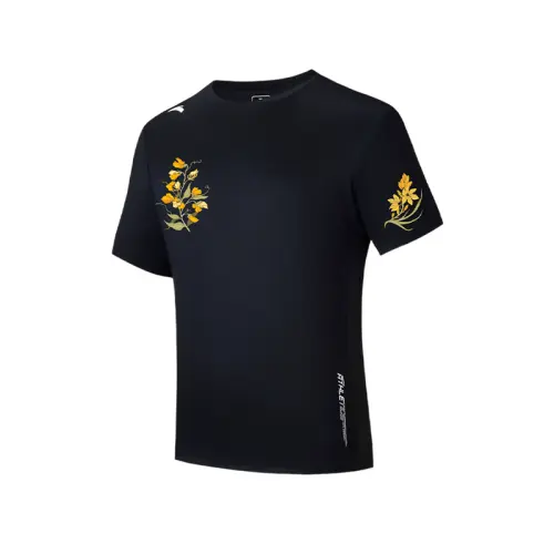 Anta Variety Training Collection T Shirt Unisex Basic Black
