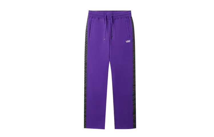 Vans Knitted Sweatpants Women's Purple Moderate Straight Fit Pants