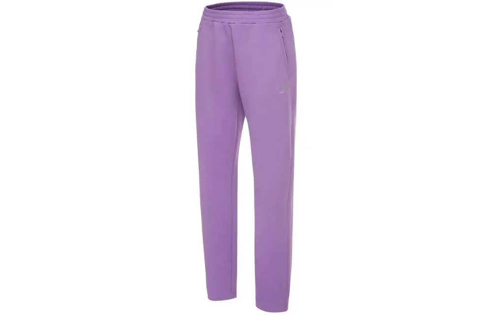 New Balance Knitted Sweatpants Women's Purple Moderate Harem Pants