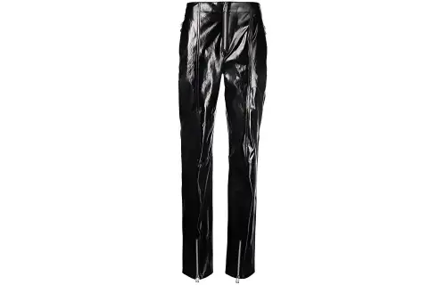 Bottega Veneta Casual Pants Women's Black Moderate Slim Fit Pants