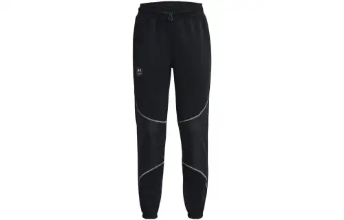 Under Armour RUSH Casual Pants Women's Black Moderate Cuffed Pants