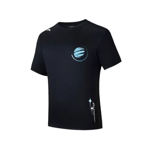 Anta Variety Training Collection T Shirt Unisex Basic Black