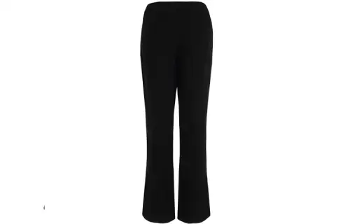 PRADA Casual Pants Women's Black Moderate Straight Fit Pants
