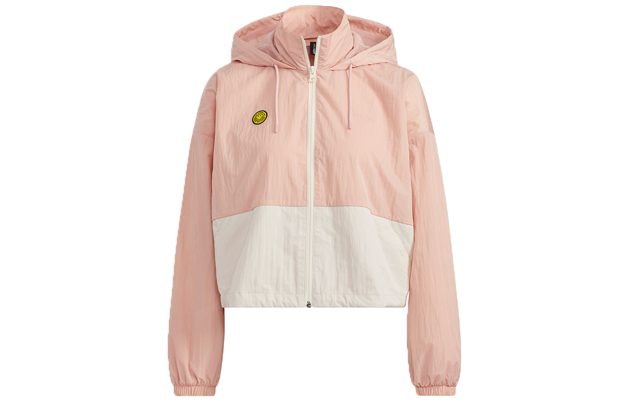 Женская куртка adidas neo x smiley (розовая)