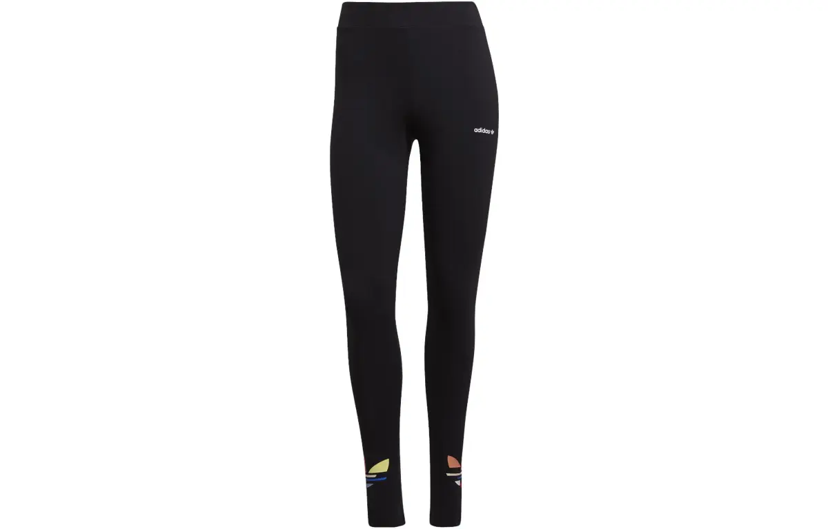 Adidas Originals Casual Pants Women's Black Moderate Slim Fit Pants