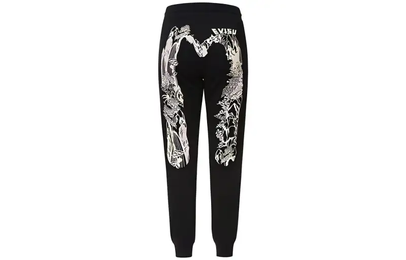 EVISU Sports Pants Women's Black
