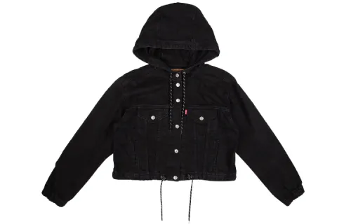 Levis Denim Jacket Women's Black