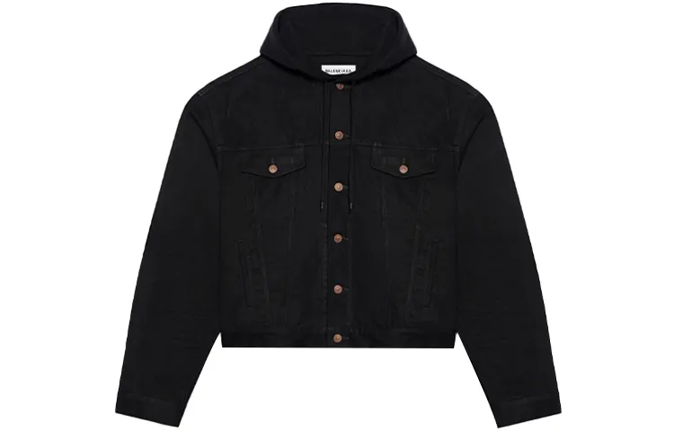 Balenciaga Hooded Shirt Jacket